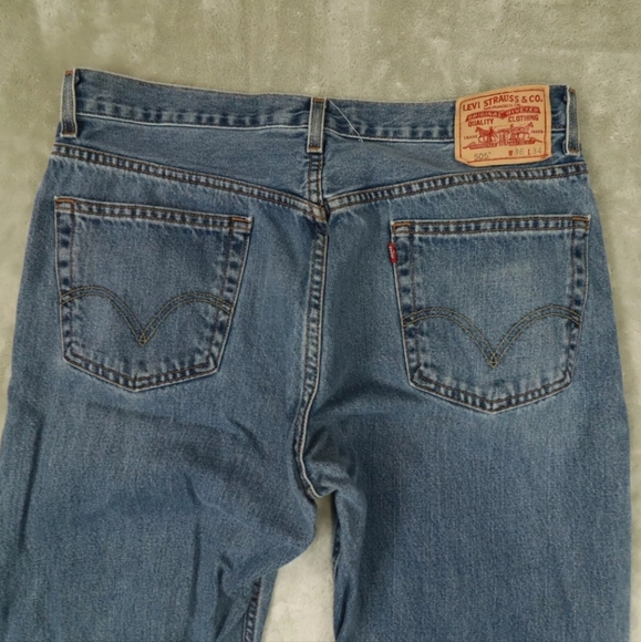 Levi's Men's Blue Jeans 36x34 - Picture 5 of 8